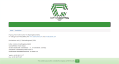 Desktop Screenshot of cottoncontrol.com