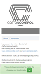 Mobile Screenshot of cottoncontrol.com